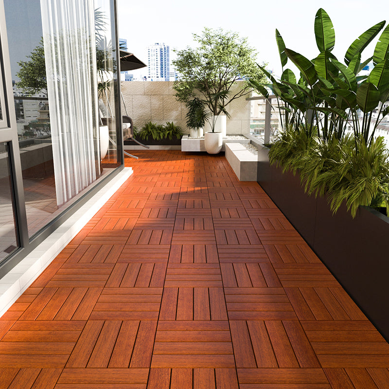 Outdoor Laminate Floor Square Waterproof Scratch Resistant Laminate Floor