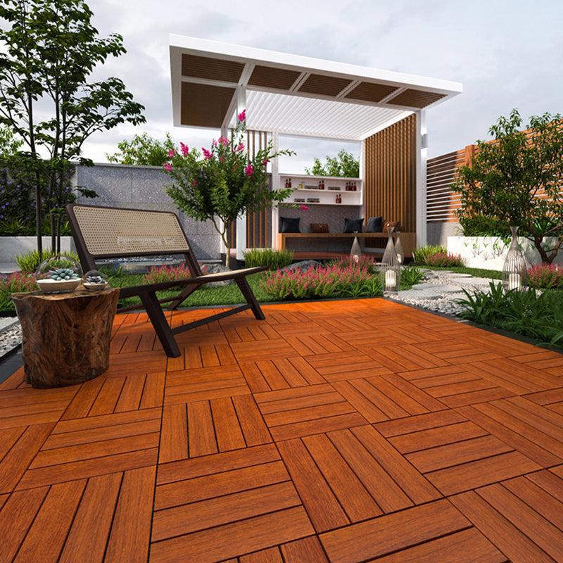 Outdoor Laminate Floor Square Waterproof Scratch Resistant Laminate Floor