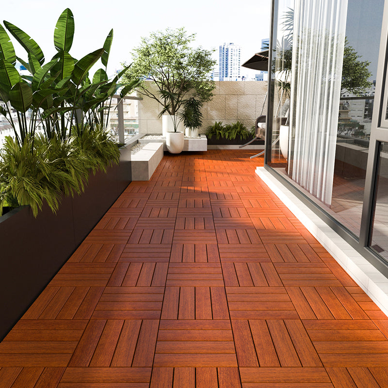 Outdoor Laminate Floor Square Waterproof Scratch Resistant Laminate Floor