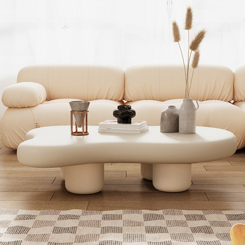 Contemporary Geometric Coffee Table 4 Legs Coffee Cocktail Table