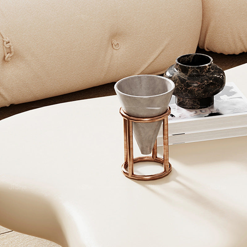 Contemporary Geometric Coffee Table 4 Legs Coffee Cocktail Table