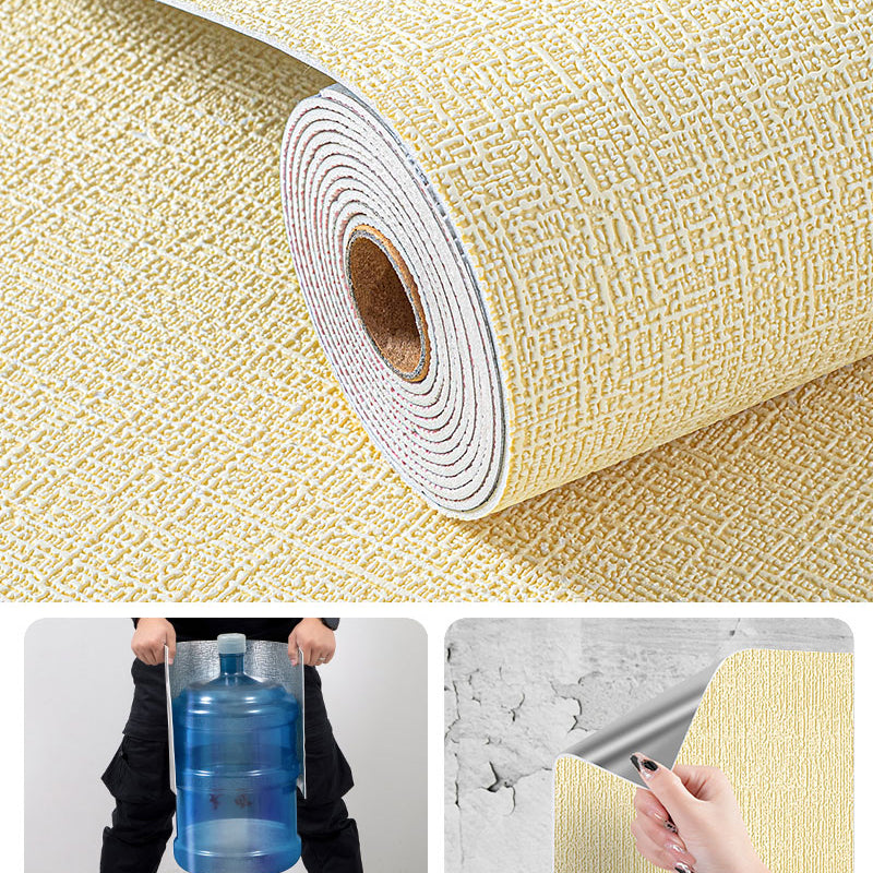 Modern Wall Covering Paneling Textured Wall Interior Water Proof Roll Plank
