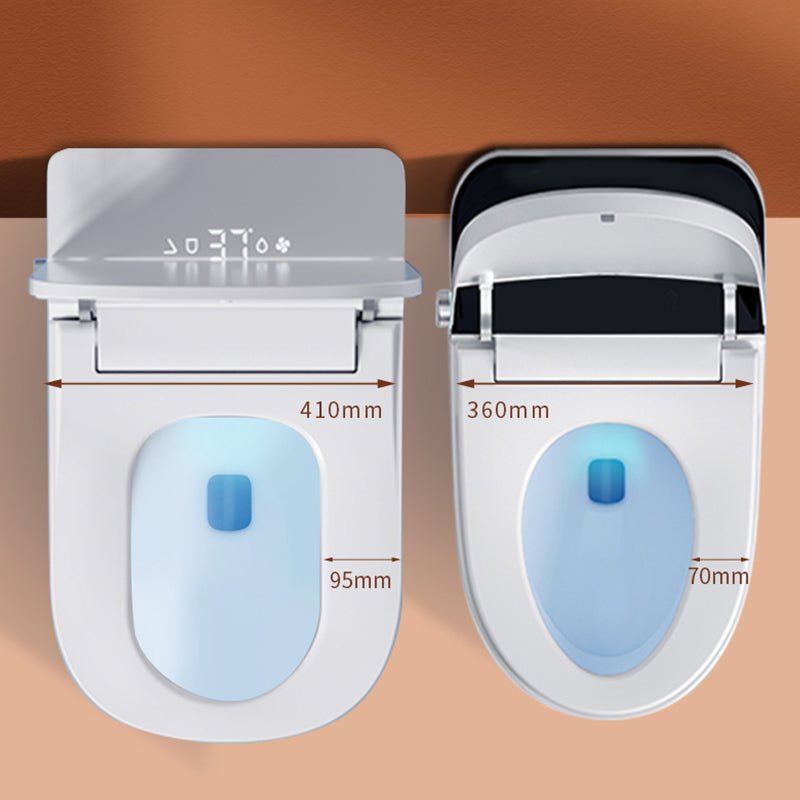 Contemporary Siphon Jet Flush Toilet Slow Close Seat Included Urine Toilet for Bathroom