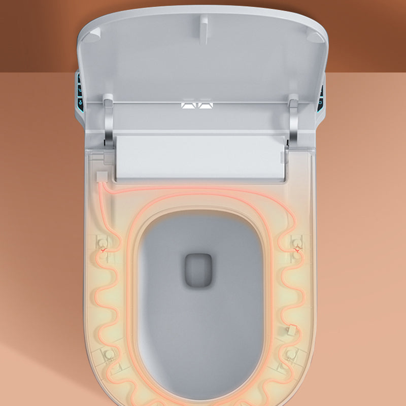 Contemporary Siphon Jet Flush Toilet Slow Close Seat Included Urine Toilet for Bathroom