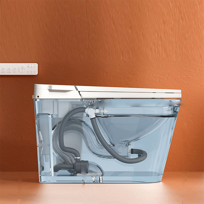 Contemporary Siphon Jet Flush Toilet Slow Close Seat Included Urine Toilet for Bathroom