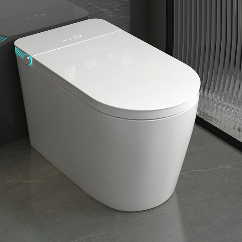 One Piece Toilet Modern Toilet Porcelain Floor Mounted Siphon Jet Flush Toilet