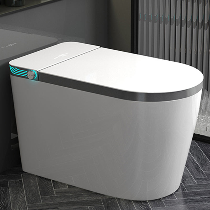 One Piece Toilet Modern Toilet Porcelain Floor Mounted Siphon Jet Flush Toilet