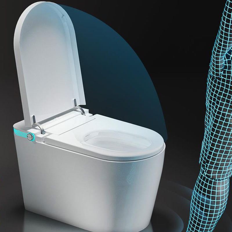 One Piece Toilet Modern Toilet Porcelain Floor Mounted Siphon Jet Flush Toilet