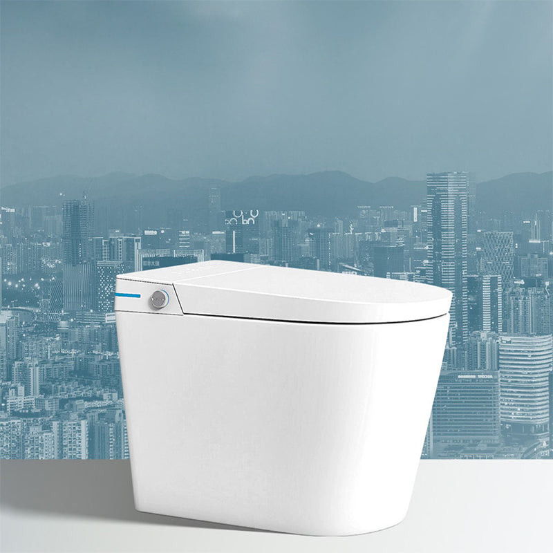 One Piece Toilet Siphon Jet Toilet Modern Porcelain Floor Mounted Flush Toilet