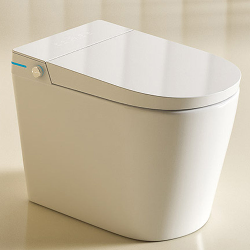 One Piece Toilet Siphon Jet Toilet Modern Porcelain Floor Mounted Flush Toilet