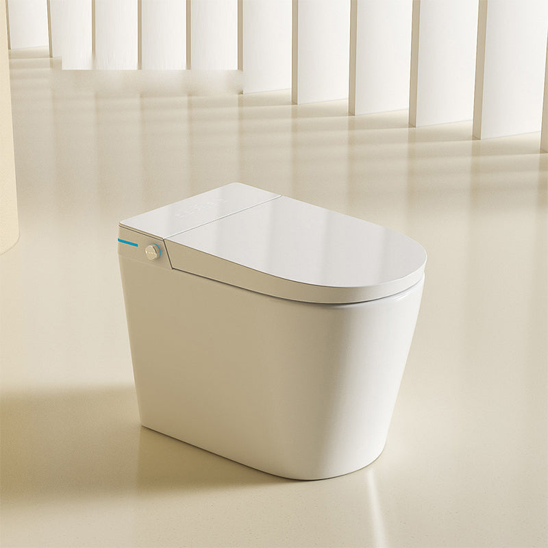 One Piece Toilet Siphon Jet Toilet Modern Porcelain Floor Mounted Flush Toilet