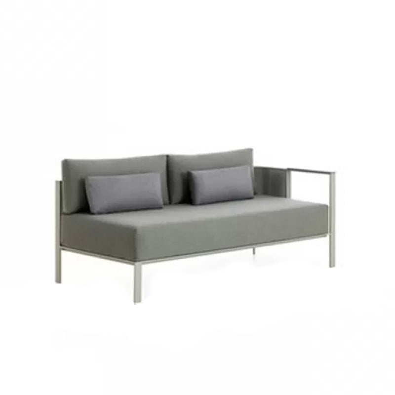 Metal Frame Outdoor Patio Sofa Industrial Water Resistant Patio Sofa