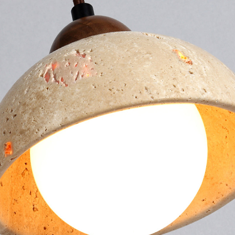 Wood Geometric Shape Wall Sconce Modern Style 1 Light Wall Light Sconce in Brown