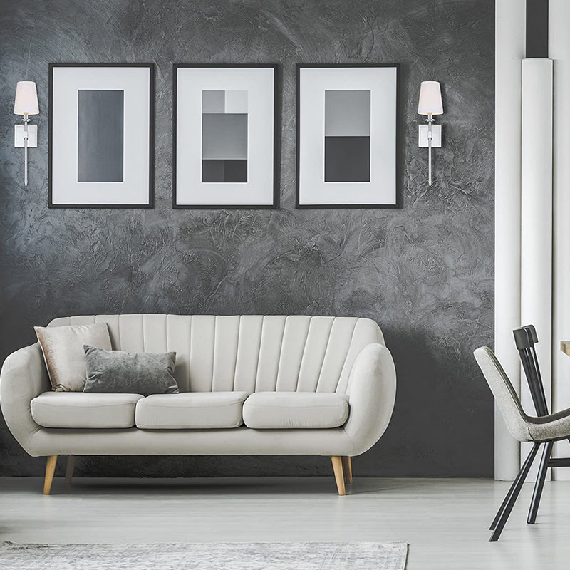 Nordic Style Iron Vanity Light Cylinder Shape Vanity Lamp for Shower Room