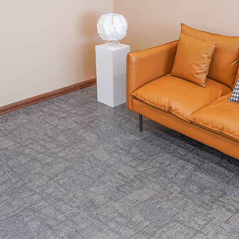 Square Scratch Resistant Plastic Floor Water Resistant Peel & Stick Floor Tiles