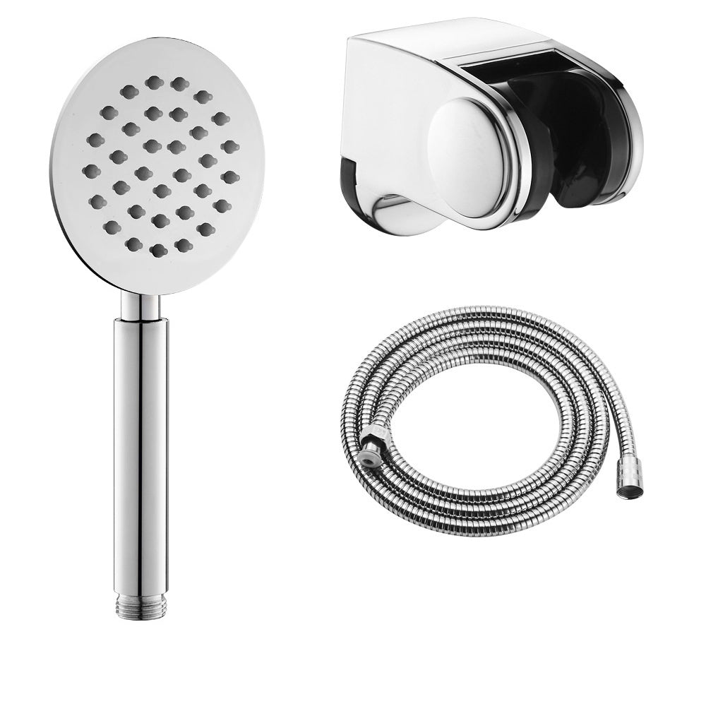 Contemporary Stainless Steel Hand Shower Self-Cleaning Showerhead