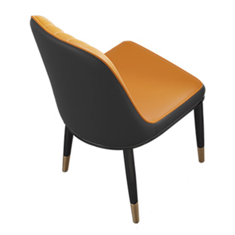 Glossy White Dining Table Set 1/7 Pieces Dinette Set with Chairs