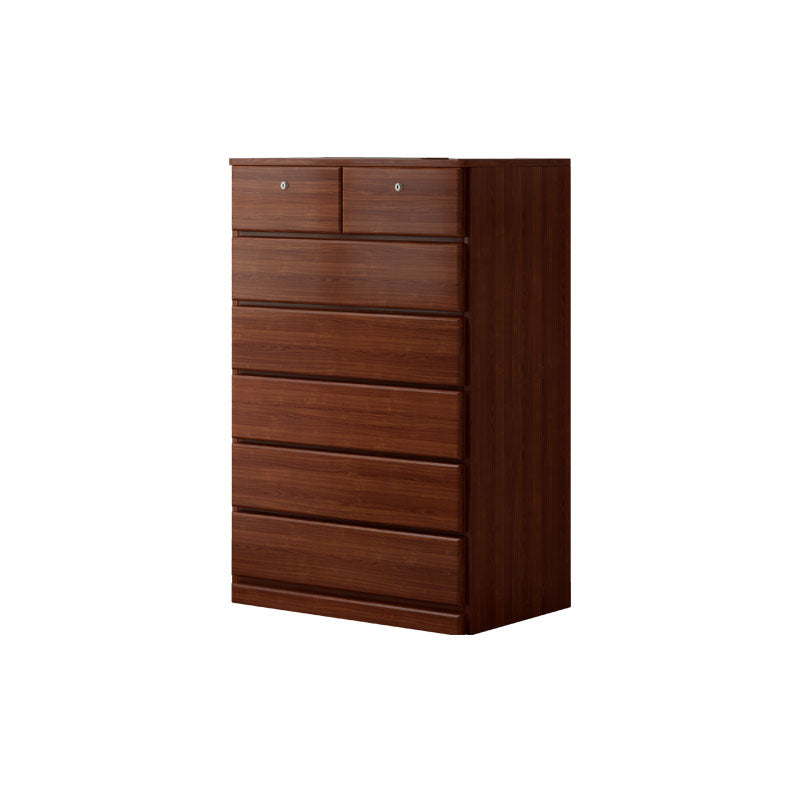 Modernism Horizontal Lingerie Chest Wooden Dresser with 5/7 Drawers for Home