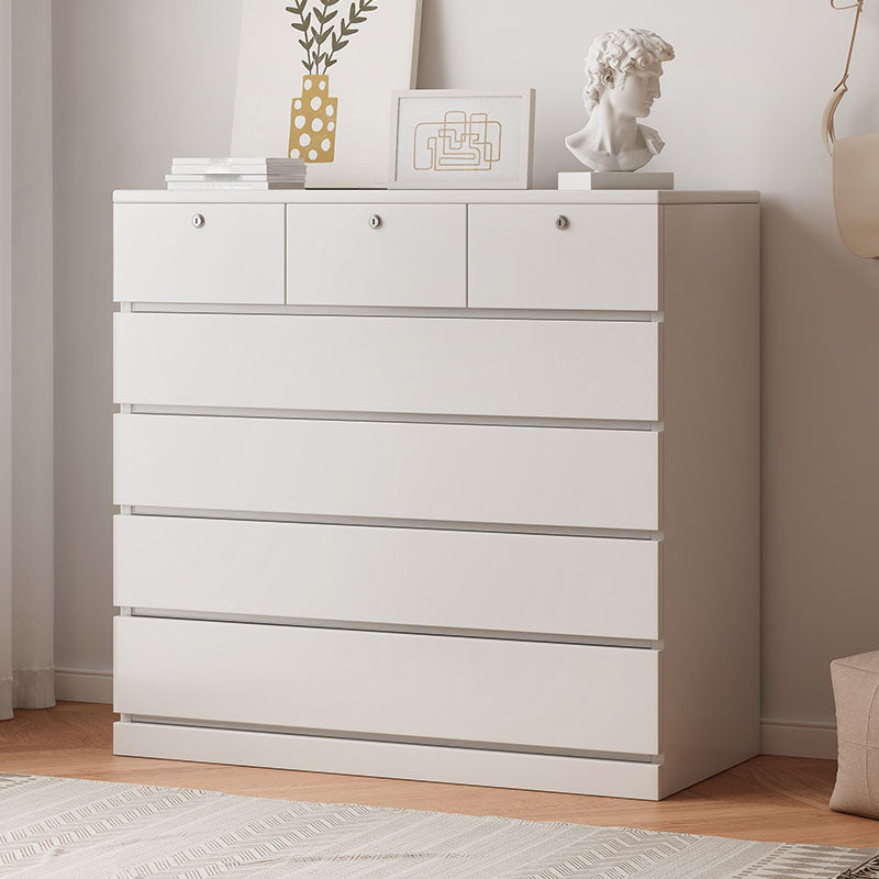 Modernism Horizontal Lingerie Chest Wooden Dresser with 5/7 Drawers for Home