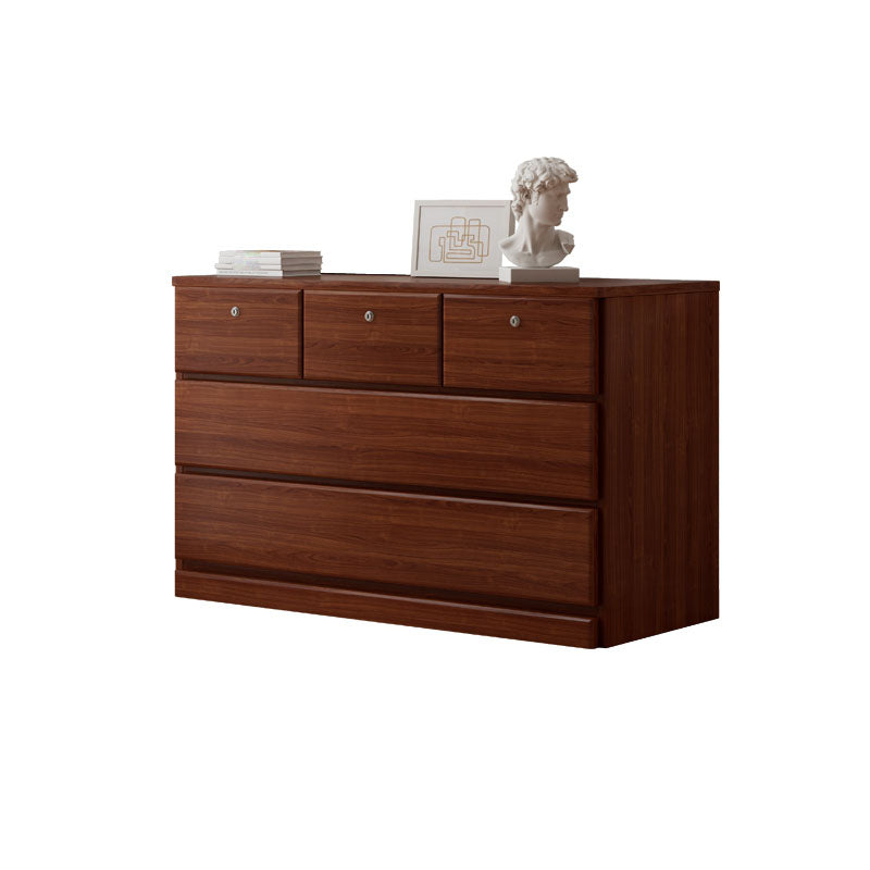 Modernism Horizontal Lingerie Chest Wooden Dresser with 5/7 Drawers for Home