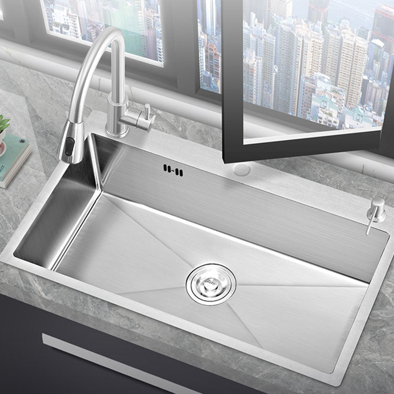 Modern Kitchen Sink Rectangular Water Purification Kitchen Sink