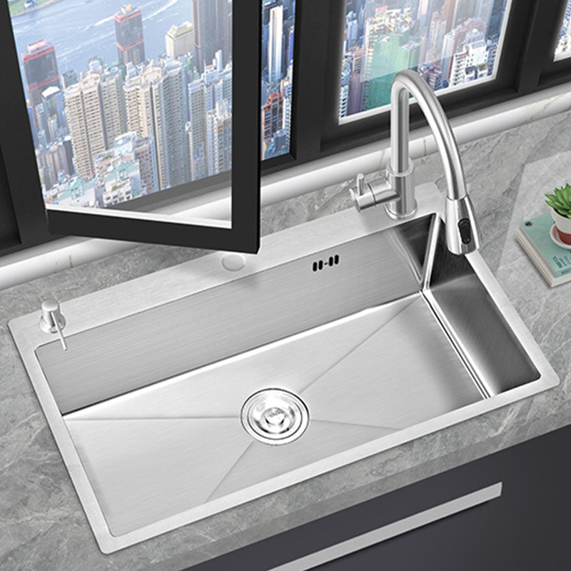 Modern Kitchen Sink Rectangular Water Purification Kitchen Sink