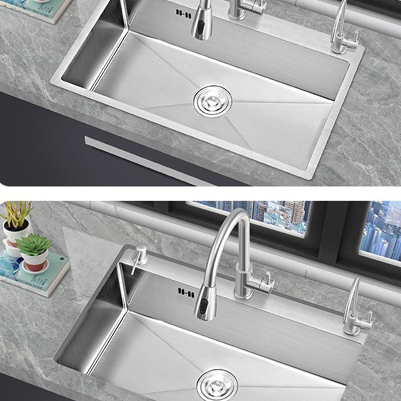 Modern Kitchen Sink Rectangular Water Purification Kitchen Sink