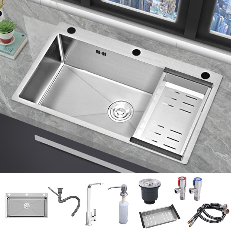 Modern Kitchen Sink Rectangular Water Purification Kitchen Sink