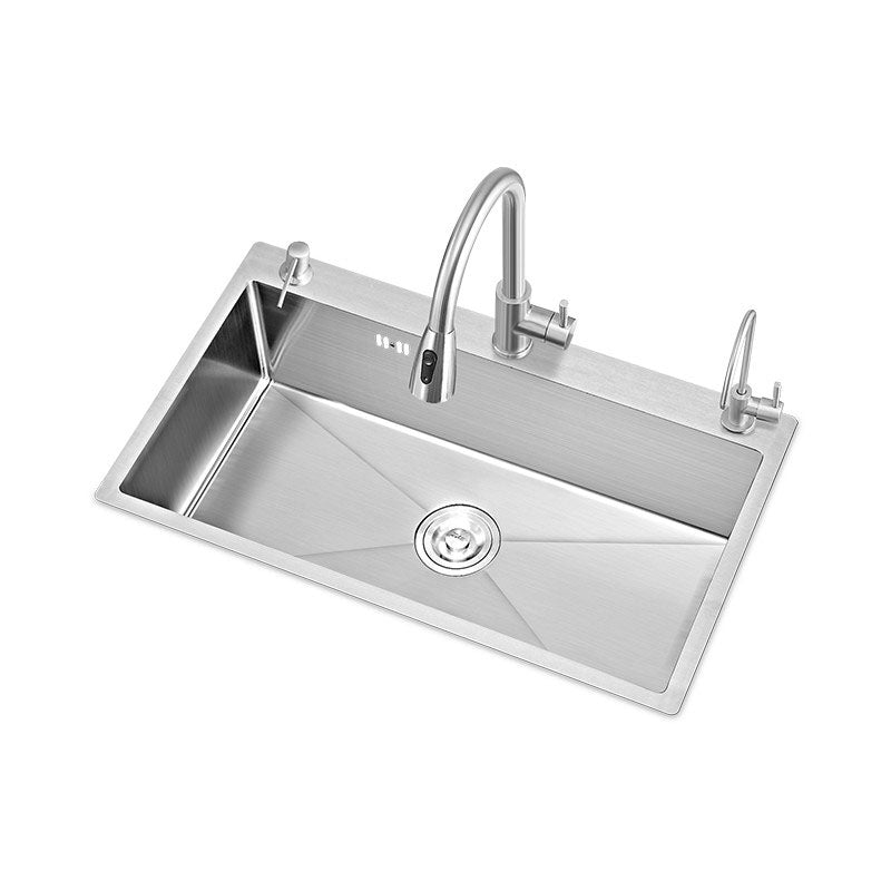 Modern Kitchen Sink Rectangular Water Purification Kitchen Sink