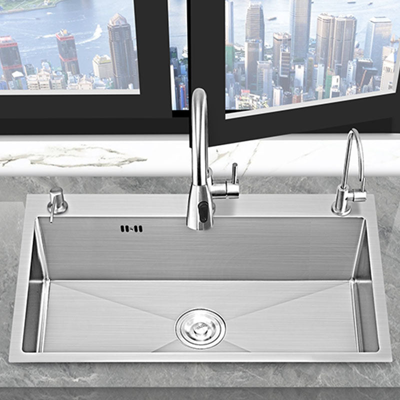 Modern Kitchen Sink Rectangular Water Purification Kitchen Sink