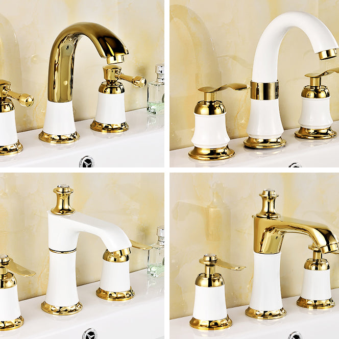 Contemporary Tub Faucet Deck Mounted Trim Bath Faucet Trim for Bathroom