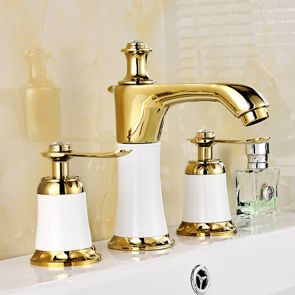 Contemporary Tub Faucet Deck Mounted Trim Bath Faucet Trim for Bathroom