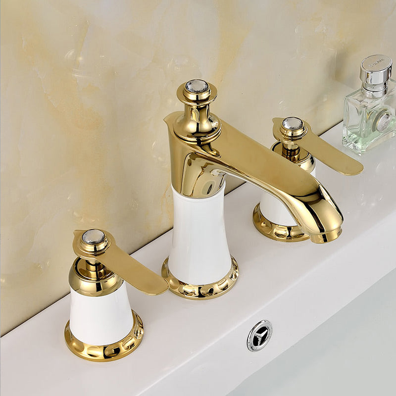 Contemporary Tub Faucet Deck Mounted Trim Bath Faucet Trim for Bathroom