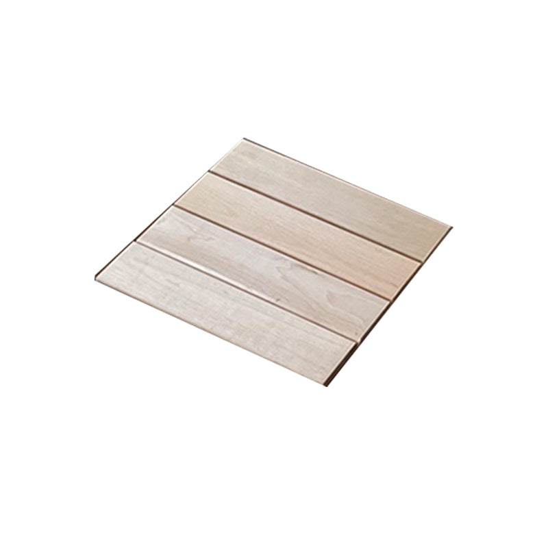 12" X 12" Square Wood Flooring Click-Locking Pine Wood Flooring Tiles