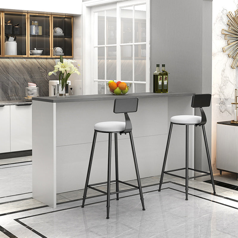 Stone Top Rectangle Pub Table Set 1/2/3 Pcs Modern Bar Table Set with 2 Stools