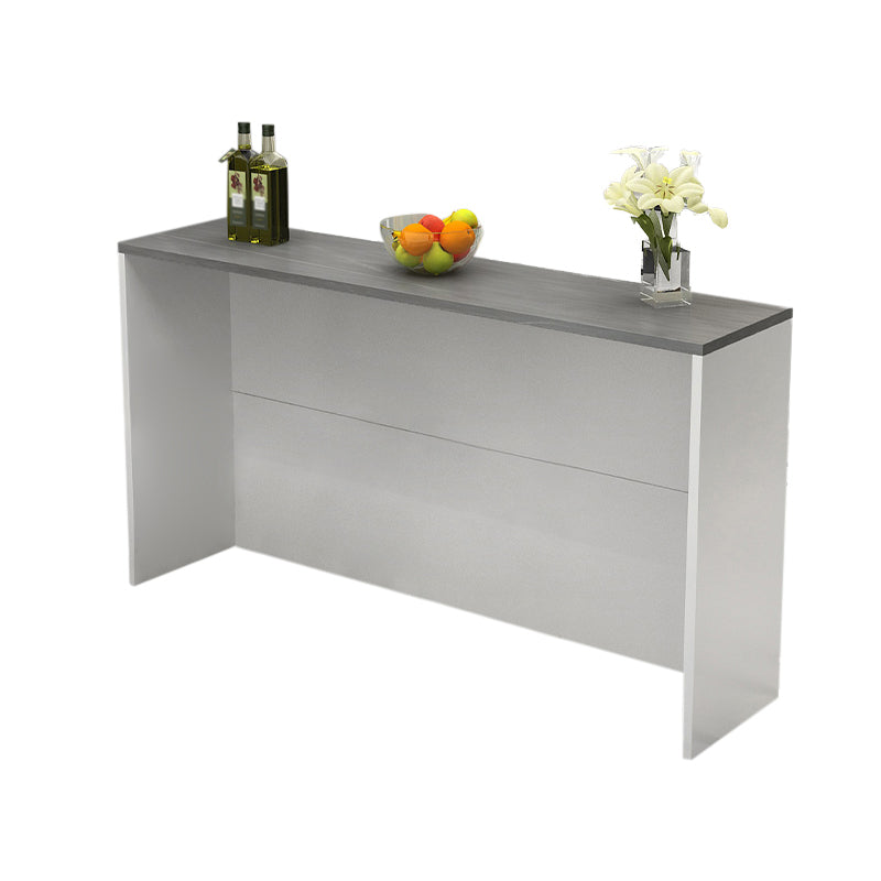 Stone Top Rectangle Pub Table Set 1/2/3 Pcs Modern Bar Table Set with 2 Stools