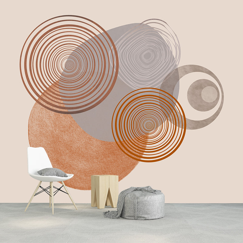 Abstract Illustration Mildew Resistant Mural Wallpaper Indoor Wall Mural