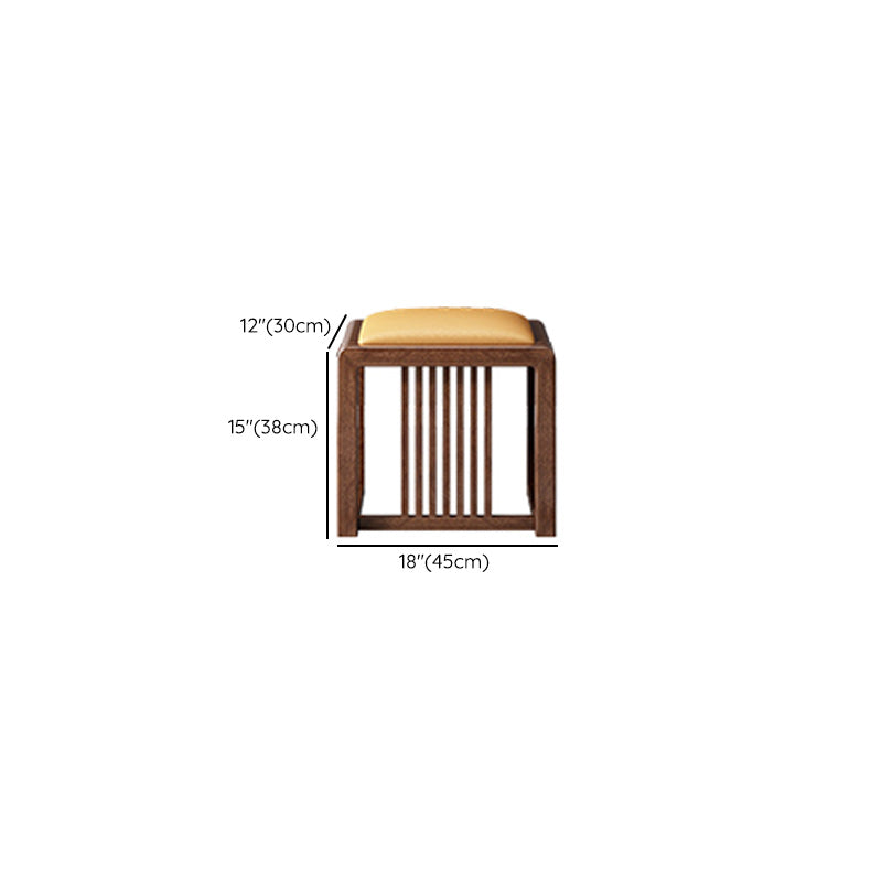 Traditional 3 Drawers Walnut Wood Mirrored Makeup Table Desk Vanity in Brown
