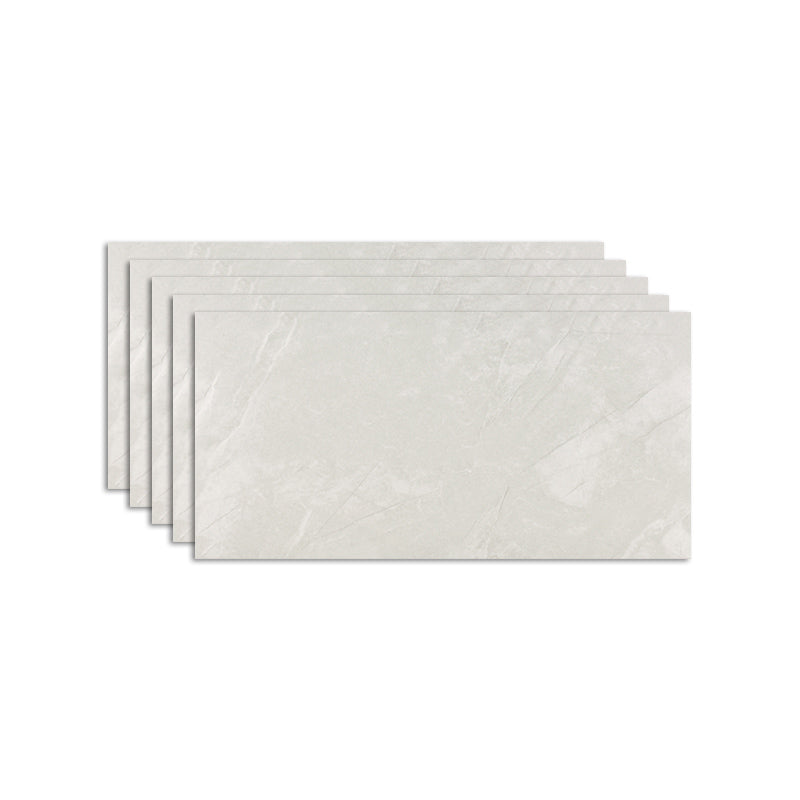 Modern Stain Resistant Tile PVC Singular Peel & Stick Tile for Backsplash Wall