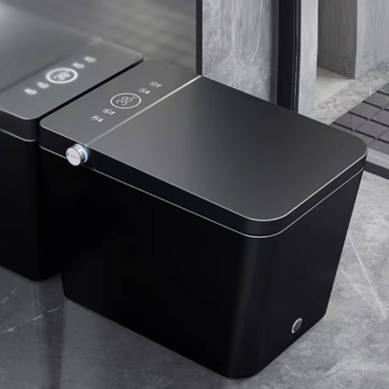 Modern Ceramic Flush Toilet Heated Seat Included Urine Toilet for Bathroom