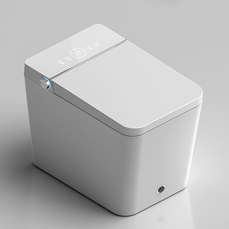 Modern Ceramic Flush Toilet Heated Seat Included Urine Toilet for Bathroom
