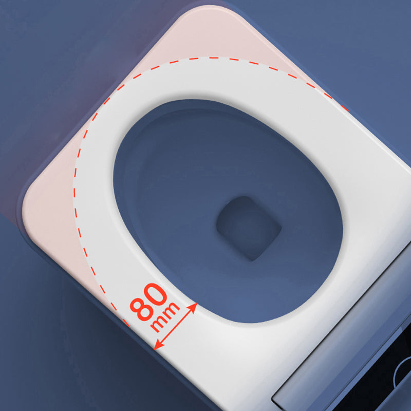 Modern Ceramic Flush Toilet Heated Seat Included Urine Toilet for Bathroom