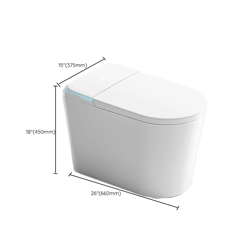 Floor Mounted Modern Flush Toilet Porcelain Siphon Jet Urine Toilet