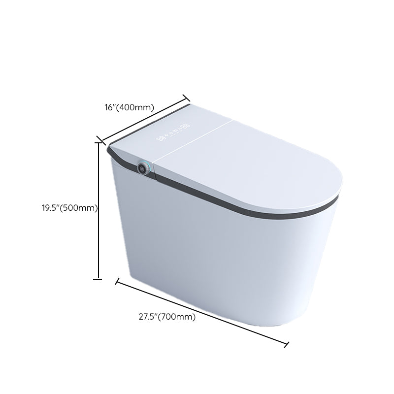 Floor Mounted Modern Flush Toilet Porcelain Siphon Jet Urine Toilet