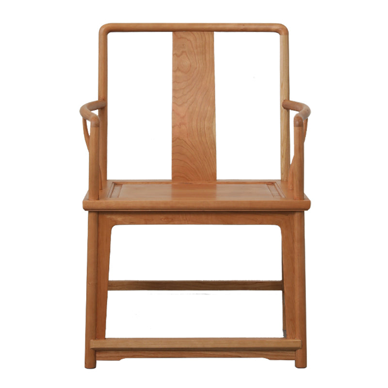 Modern Kitchen Dining Chair Solid Wood Open Back Dining Chair