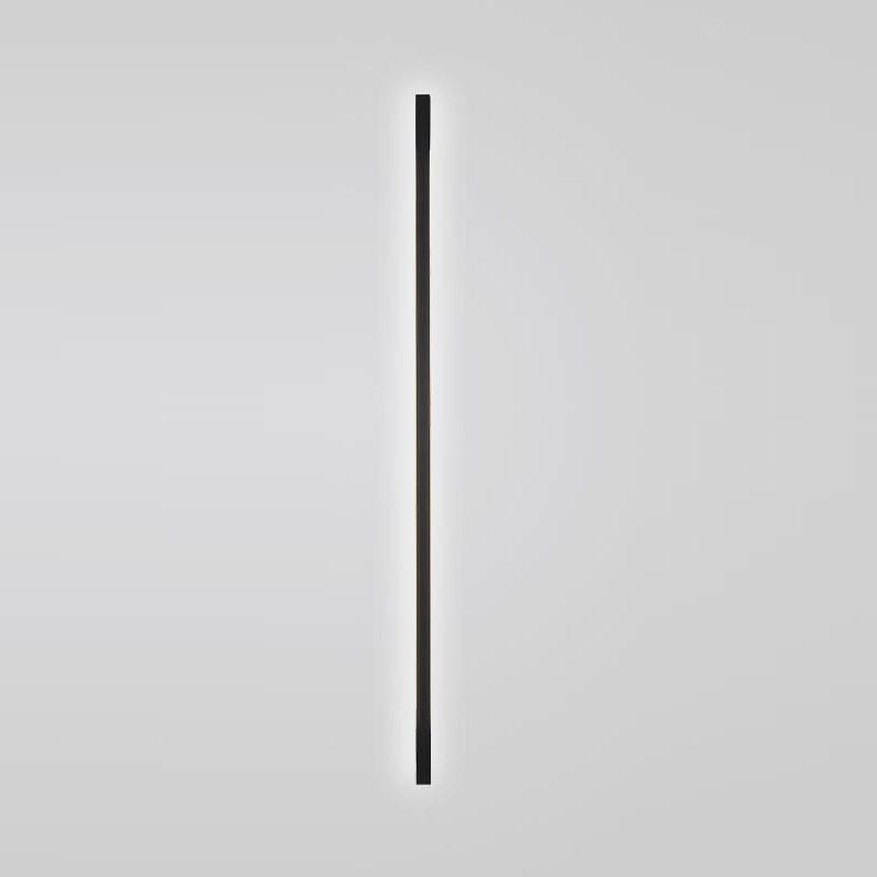 Single Modern Black/Golden Wall Mounted Sconce Linear Wall Light for Living Room