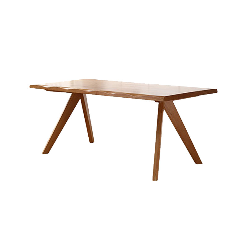 Brown 4 Legs Dining Room Dinner Kitchen Table Modern Dining Room Table
