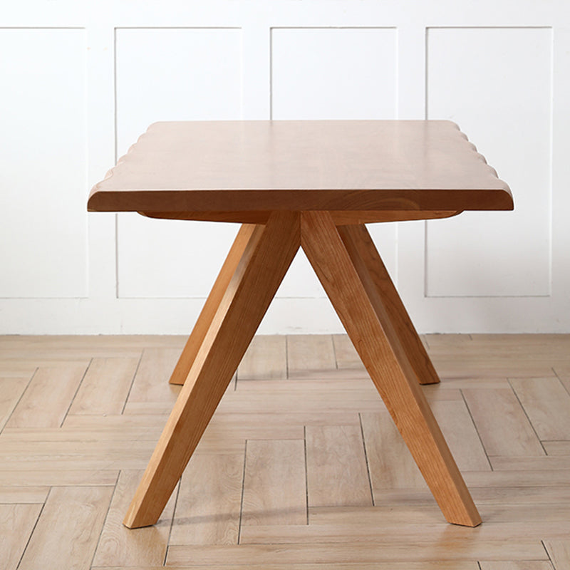 Brown 4 Legs Dining Room Dinner Kitchen Table Modern Dining Room Table