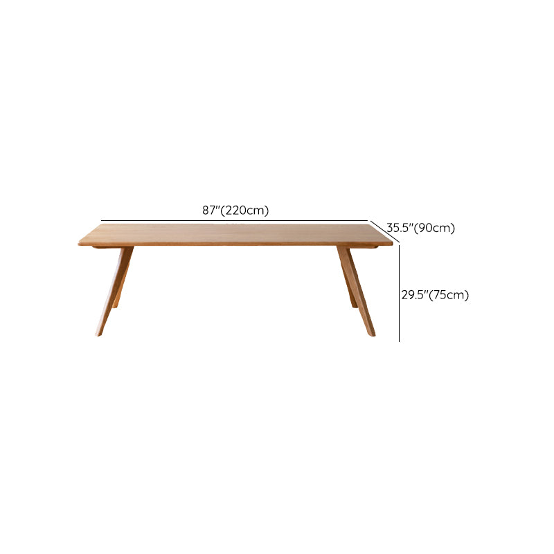 Brown 4 Legs Dining Room Dinner Kitchen Table Modern Dining Room Table