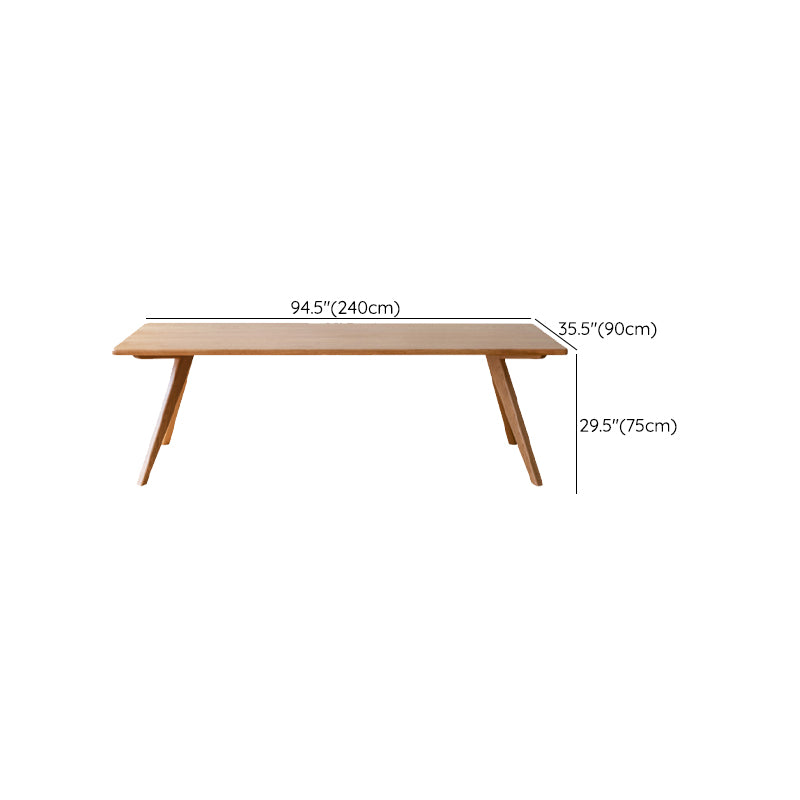 Brown 4 Legs Dining Room Dinner Kitchen Table Modern Dining Room Table